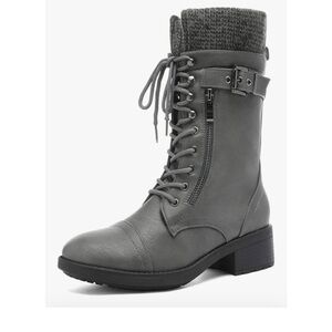 SALE🎈NWOB COMBAT WARM BOOTS WITH SECRET COMPARTMENTS AND ZIPPERS!